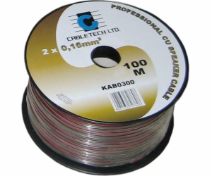 Kabel k reproduktoru Cabletech 1,0 mm černý