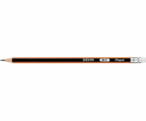 Maped Maped Pencil with Eraser Blackpeps B (851724)