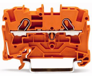 WAGO 2MM2 ORANGE (2004-1202) Rail