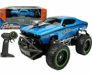 Špičkové sportovní vzdálené auto r/c High Blue Wheels