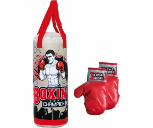 Enero Boxing Set Junior Enero Training Sack 50x18cm + uni...