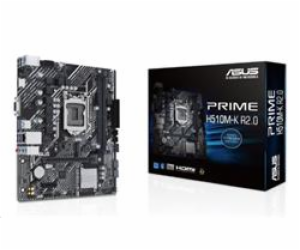 ASUS MB Sc LGA1200 PRIME H510M-K R2.0, Intel H470, 2xDDR4...