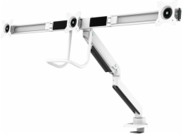 Neomounts Select  NM-D775DX3WHITE / Flat Screen Desk mount (17-27") desk clamp/grommet / White