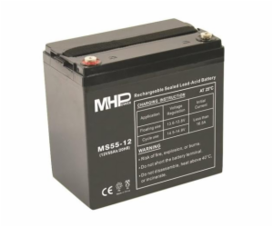 Baterie MHPower MS55-12 VRLA AGM 12V/55Ah 