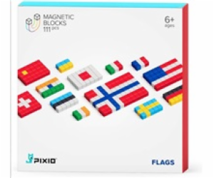 PIXIO Flags magnetická stavebnice