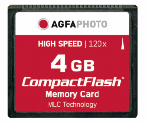 Paměťová karta AgfaPhoto Compact Flash 4GB High