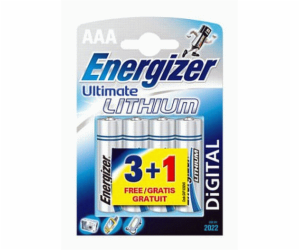 Baterie lithiová AAA R03 1,5V ENERGIZER Ultimate 4ks / bl...