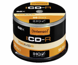 1x50 Intenso CD-R 80 / 700MB 52x Speed, Cakebox