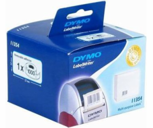 Dymo viceucelove etikety 32 x 57 mm bila 1000 ks. 11354