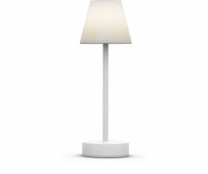 New Garden Lola Slim 30 Battery Table Lamp White