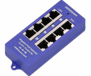 POE INJECTOR 4 PORT GIGABIT