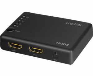 LogiLink LogiLink HDMI-Splitter 1x4-Port, 4K/30Hz, schlan...