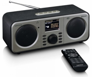 Lenco DIR-141BK cerna Internetové stereo rádio