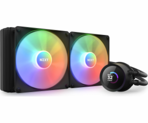 NZXT vodní chladič Kraken 280 RGB / 2x140mm fan / LCD dis...