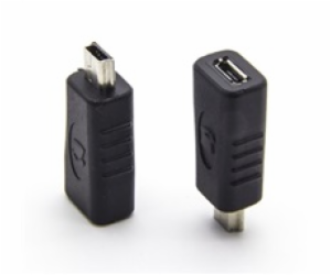 PremiumCord USB redukce USB2.0 Micro B - USB2.0 Mini 5PIN...