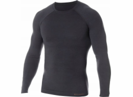 Brubeck Men's Active Wool Graphite t -shirt (LS12820)