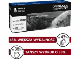 Toner Black Point LCBPOC332BK Černý náhradní 46508712 (BLOKI332BKBW)