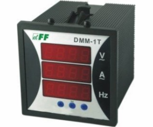 F&F Měřič síťových parametrů 1-fázový 12-400V AC 1-9000/5...