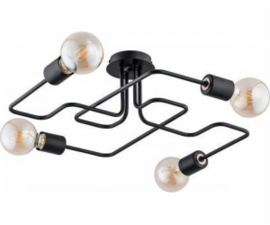 Stropní svítidlo Alfa Ceiling Lamp Hook 4 Spots Black 24744