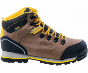 Elbrus Dětské boty Taner Mid Wp Brown/Black/Corn vel.39