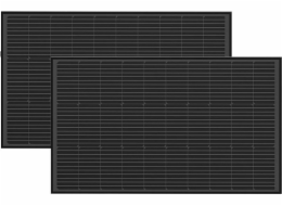 EcoFlow Sada dvou 400W rigidních solárních panelů vč. sady pro uchycení