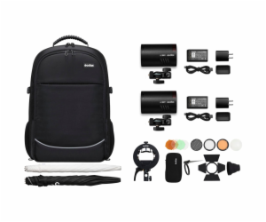 Godox AD100Pro - K2 Dual flash Backpack kit