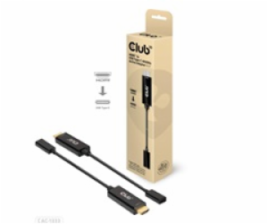 Club3D aktivní adaptér HDMI na USB-C, 4K60Hz, M/F