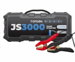 TOPDON Car Jump Starter JumpSurge 3000, 24000 mAh