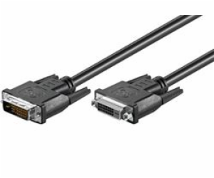 PREMIUMCORD DVI-D prodlužovací kabel,dual-link,DVI(24+1),...