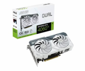 ASUS VGA NVIDIA GeForce RTX 4060 Ti DUAL WHITE OC 8G, 8G ...