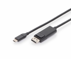 DIGITUS kabelový převodník USB C na DP 2,0m, 4K/60Hz, 32,...