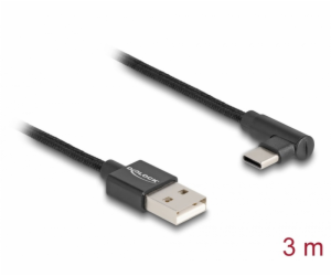 Delock Kabel USB 2.0 Typ-A samec na USB Type-C samec prav...