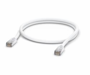 Ubiquiti Patch kabel, venkovní, STP, Cat.5e, 1m, bílá