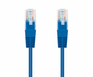 C-Tech CB-PP5-3B patch, Cat5e, UTP, 3m, modrý C-TECH Kabe...