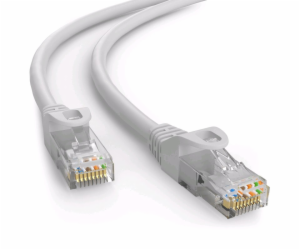 C-Tech CB-PP6-7.5 patch, Cat6e, UTP, 7,5m, šedý C-TECH Ka...