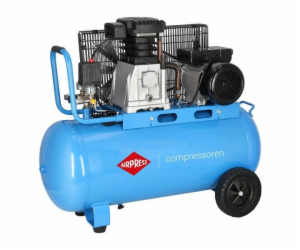 AIRPRESS DOUBLE BARREL OIL COMPRESSOR HL 340/90