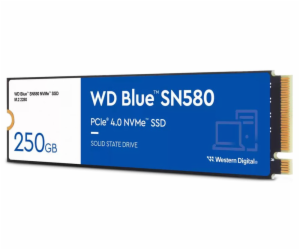 WD BLUE SSD NVMe 250GB PCIe SN580,Gen4 , (R:4000, W:2000M...