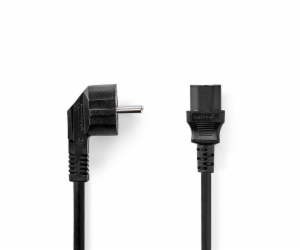 NEDIS napájecí kabel/ Typ F zástrčka - IEC-320-C13/ přímý...