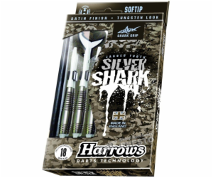 Šipky HARROWS SOFT SILVER SHARK 18g