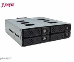 Jou Jye Backplane NVMe/SAS3/SATA 4x 2,5"HDD do 5,25" pozice