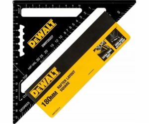 DEWALT Speed Square zkušební čtverec, 18 cm, úhloměr