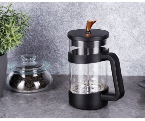 Konvice na čaj a kávu French Press 350 ml Black Rose Coll...