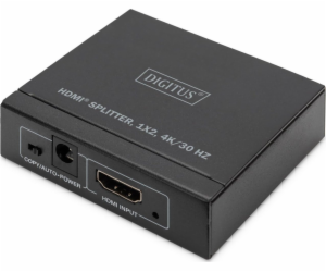 digitus dS-45340 DIGITUS 4K HDMI Splitter, 1x2 4K/30Hz, č...