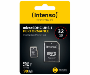 Intenso microSDHC           32GB Class 10 UHS-I U1 Perfor...