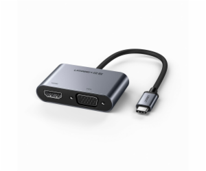 UGREEN USB-C to HDMI and VGA Adapter 4K