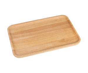 Zassenhaus Snack Plate Rubber Tree Wood