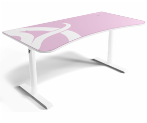 AROZZI herní stůl ARENA Gaming Desk White Pink