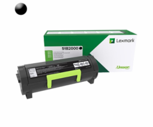 LEXMARK originál toner 51B2000 black 2500str.