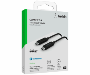 Belkin Thunderbolt 4-kabel USB-C 40Gb/s 100W 0,8m    INZ0...