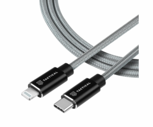 Tactical Fast Rope Aramid Cable USB-C/Lightning MFi 1m Gr...